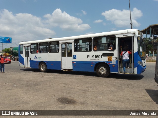 Transportes Águas Lindas BL-91601 na cidade de Belém, Pará, Brasil, por Jonas Miranda. Número da foto: #11496713.
