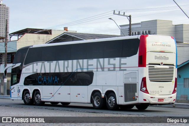 Auto Viação Catarinense 319315 na cidade de Balneário Camboriú, Santa Catarina, Brasil, por Diego Lip. Número da foto: #11497856.