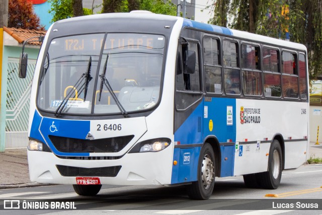 Transcooper > Norte Buss 2 6406 na cidade de São Paulo, São Paulo, Brasil, por Lucas Sousa. Número da foto: #11498019.