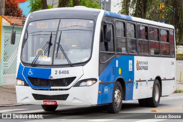 Transcooper > Norte Buss 2 6406 na cidade de São Paulo, São Paulo, Brasil, por Lucas Sousa. ID da foto: 11498019.