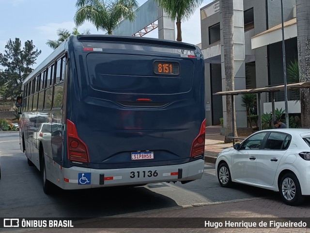 Auto Omnibus Nova Suissa 31136 na cidade de Belo Horizonte, Minas Gerais, Brasil, por Hugo Henrique de Figueiredo. ID da foto: 11496584.