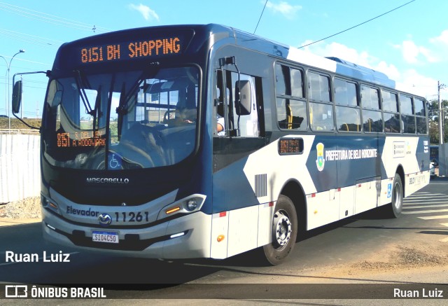 Auto Omnibus Floramar 11261 na cidade de Belo Horizonte, Minas Gerais, Brasil, por Ruan Luiz. Número da foto: #11495854.
