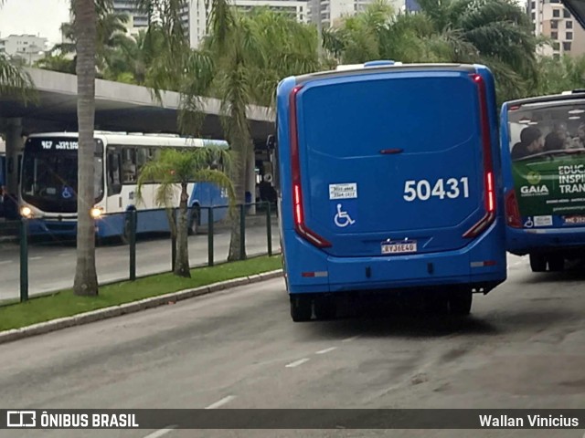 Transol Transportes Coletivos 50431 na cidade de Florianópolis, Santa Catarina, Brasil, por Wallan Vinicius. Número da foto: #11495449.