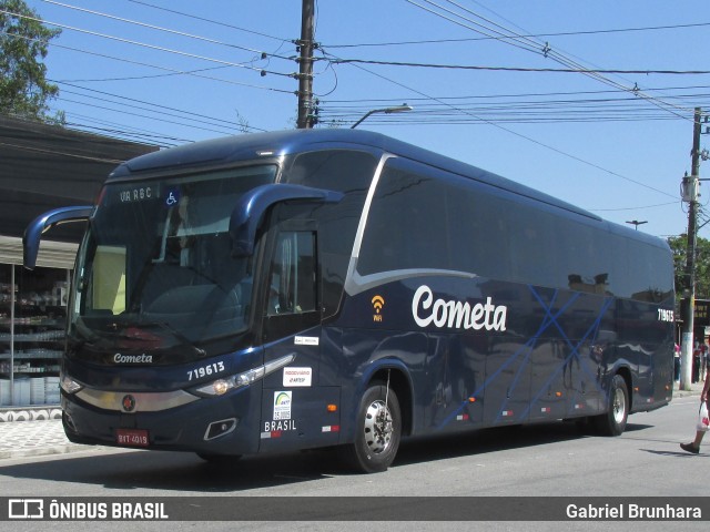 Viação Cometa 719613 na cidade de Ribeirão Pires, São Paulo, Brasil, por Gabriel Brunhara. ID da foto: 11497639.