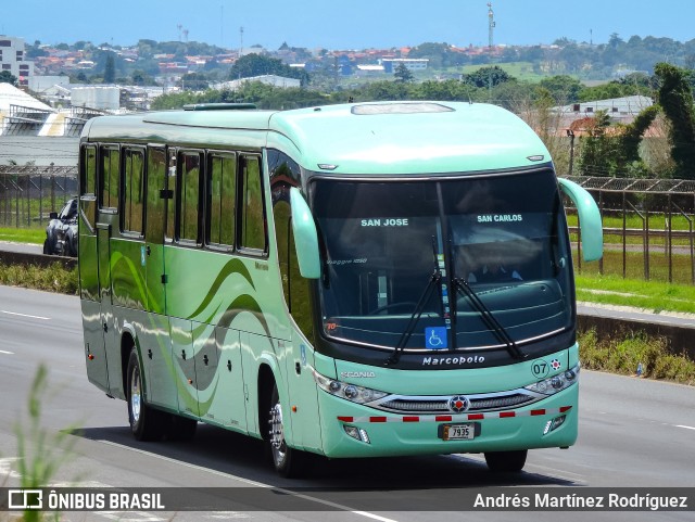 Autotransportes San José a Venecia 07 na cidade de Alajuela, Alajuela, Costa Rica, por Andrés Martínez Rodríguez. Número da foto: #11497045.