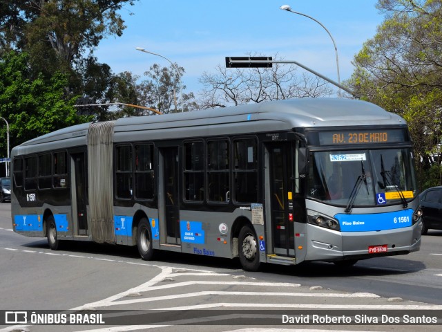 Viação Grajaú S.A. 6 1561 na cidade de São Paulo, São Paulo, Brasil, por David Roberto Silva Dos Santos. Número da foto: #11498006.