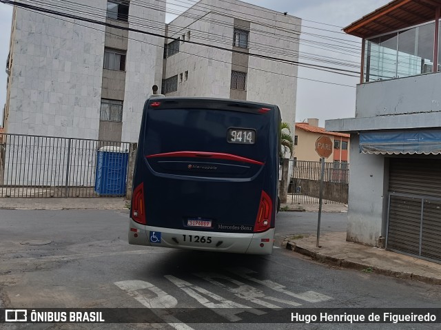 Milênio Transportes 11265 na cidade de Belo Horizonte, Minas Gerais, Brasil, por Hugo Henrique de Figueiredo. Número da foto: #11496716.