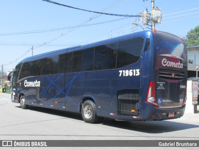 Viação Cometa 719613 na cidade de Ribeirão Pires, São Paulo, Brasil, por Gabriel Brunhara. ID da foto: 11497643.