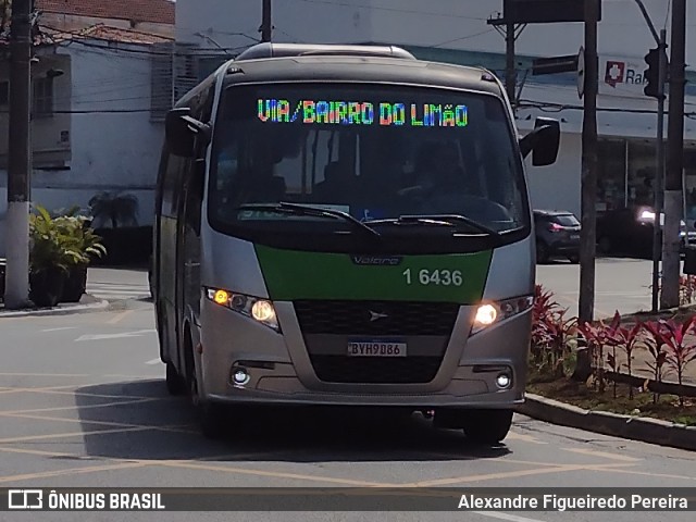 Transcooper > Norte Buss 1 6436 na cidade de São Paulo, São Paulo, Brasil, por Alexandre Figueiredo Pereira. ID da foto: 11498612.