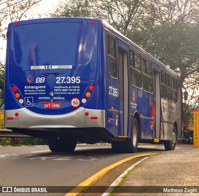 BBTT - Benfica Barueri Transporte e Turismo 27.395 na cidade de Barueri, São Paulo, Brasil, por Matheus Zaghi. Número da foto: #11497956.