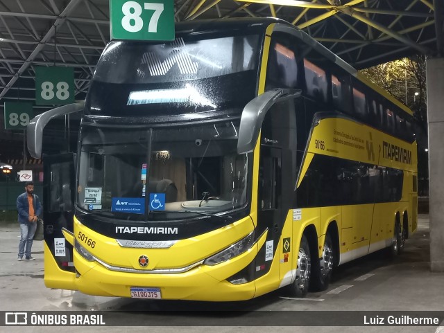 Viação Nova Itapemirim 50166 na cidade de São Paulo, São Paulo, Brasil, por Luiz Guilherme. Número da foto: #11496446.