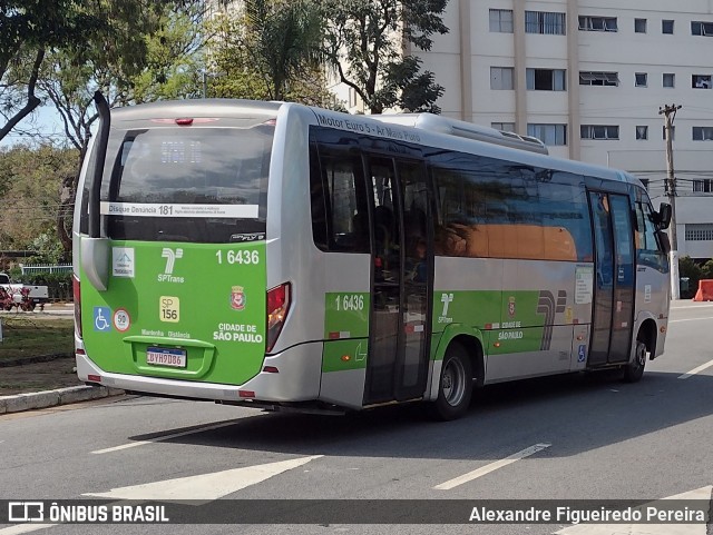 Transcooper > Norte Buss 1 6436 na cidade de São Paulo, São Paulo, Brasil, por Alexandre Figueiredo Pereira. Número da foto: #11498601.