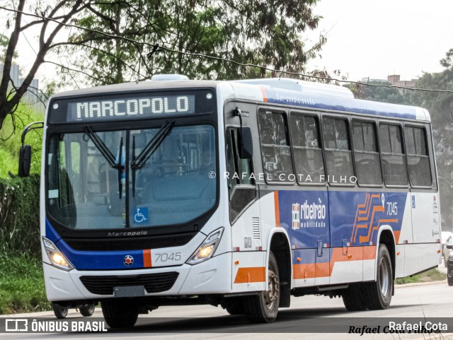 Rápido D´Oeste 7045 na cidade de Belo Horizonte, Minas Gerais, Brasil, por Rafael Cota. Número da foto: #11496480.