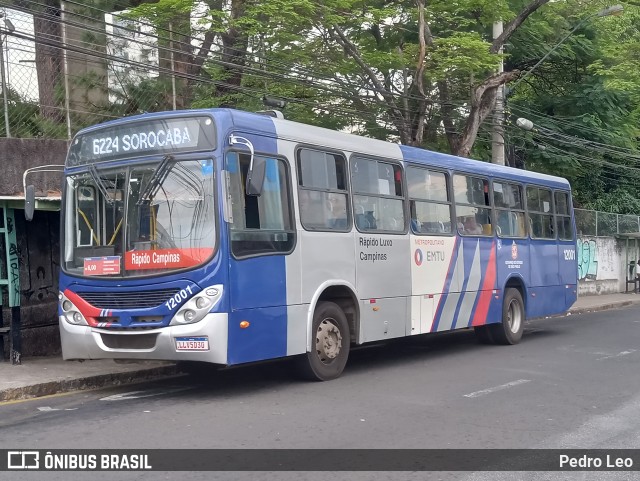 Rápido Campinas 12001 na cidade de Sorocaba, São Paulo, Brasil, por Pedro Leo. ID da foto: 11495699.