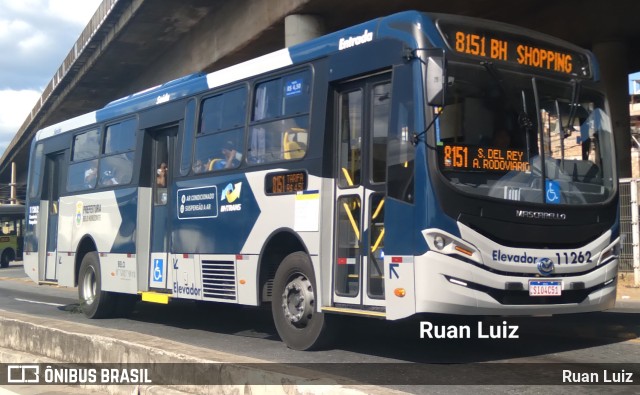 Auto Omnibus Floramar 11262 na cidade de Belo Horizonte, Minas Gerais, Brasil, por Ruan Luiz. ID da foto: 11495869.