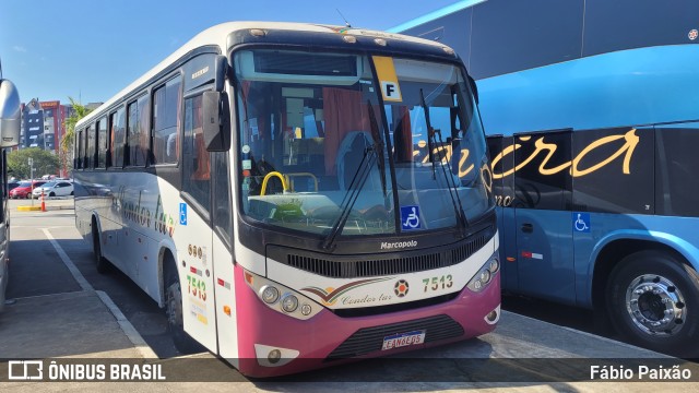 Condor Tur 7513 na cidade de Aparecida, São Paulo, Brasil, por Fábio Paixão. Número da foto: #11497795.