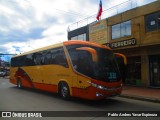 Buses Cariz 02 na cidade de Santa Cruz, Colchagua, Libertador General Bernardo O'Higgins, Chile, por Pablo Andres Yavar Espinoza. ID da foto: :id.