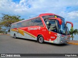 Viação Smart Transporte e Turismo 1403 na cidade de Cananéia, São Paulo, Brasil, por Diego Batista. Número da foto: #11497141.
