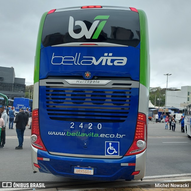 Bella Vita Transportes 2420 na cidade de Barueri, São Paulo, Brasil, por Michel Nowacki. Número da foto: #11422086.
