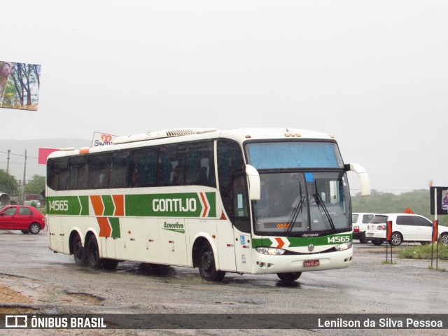 Empresa Gontijo de Transportes 14565 na cidade de Taquaritinga do Norte, Pernambuco, Brasil, por Lenilson da Silva Pessoa. ID da foto: 11420589.