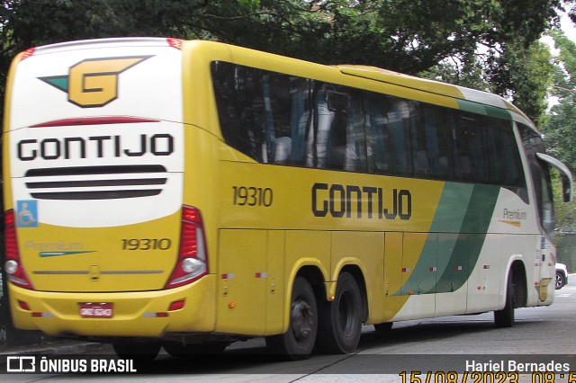 Empresa Gontijo de Transportes 19310 na cidade de São Paulo, São Paulo, Brasil, por Hariel Bernades. ID da foto: 11420185.