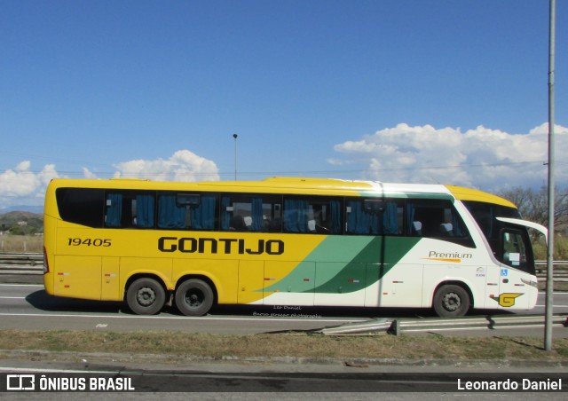 Empresa Gontijo de Transportes 19405 na cidade de Resende, Rio de Janeiro, Brasil, por Leonardo Daniel. Número da foto: #11420747.
