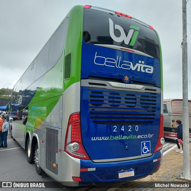 Bella Vita Transportes 2420 na cidade de Barueri, São Paulo, Brasil, por Michel Nowacki. Número da foto: #11422122.