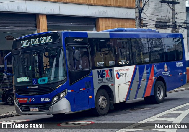 Next Mobilidade - ABC Sistema de Transporte 81.105 na cidade de São Caetano do Sul, São Paulo, Brasil, por Matheus Costa. Número da foto: #11421294.