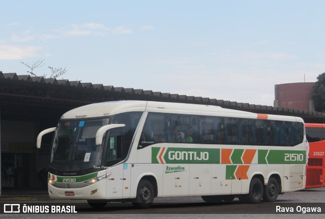 Empresa Gontijo de Transportes 21510 na cidade de Vitória da Conquista, Bahia, Brasil, por Rava Ogawa. ID da foto: 11420321.