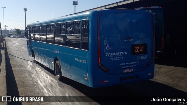 Taguatur - Taguatinga Transporte e Turismo 05666 na cidade de Taguatinga, Distrito Federal, Brasil, por João Gonçalves. Número da foto: #11419716.