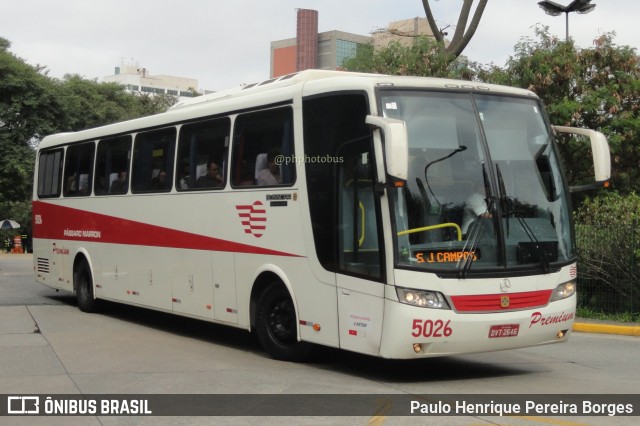 Empresa de Ônibus Pássaro Marron 5026 na cidade de São Paulo, São Paulo, Brasil, por Paulo Henrique Pereira Borges. Número da foto: #11421204.