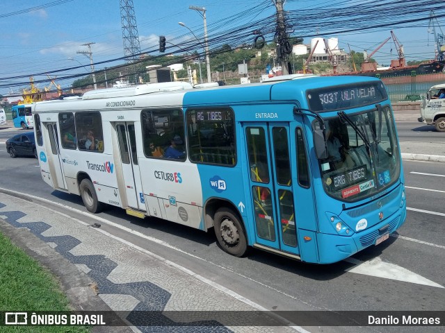 Vereda Transporte Ltda. 13184 na cidade de Vitória, Espírito Santo, Brasil, por Danilo Moraes. Número da foto: #11420894.