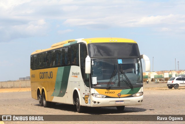 Empresa Gontijo de Transportes 14560 na cidade de Vitória da Conquista, Bahia, Brasil, por Rava Ogawa. ID da foto: 11420901.