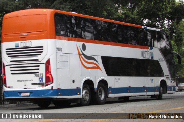 Expresso União 20073 na cidade de São Paulo, São Paulo, Brasil, por Hariel Bernades. Número da foto: #11420249.