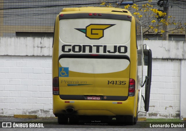 Empresa Gontijo de Transportes 14135 na cidade de Juiz de Fora, Minas Gerais, Brasil, por Leonardo Daniel. Número da foto: #11420835.