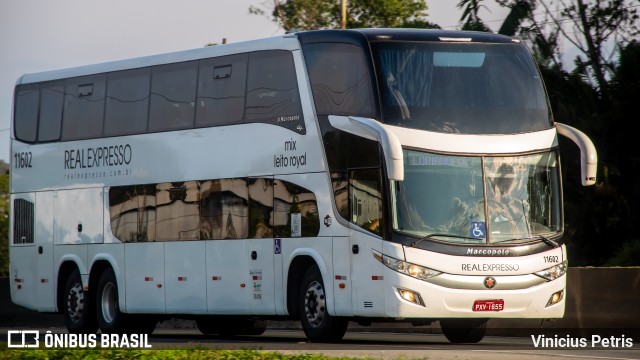 Real Expresso 11602 na cidade de Joinville, Santa Catarina, Brasil, por Vinicius Petris. Número da foto: #11420958.