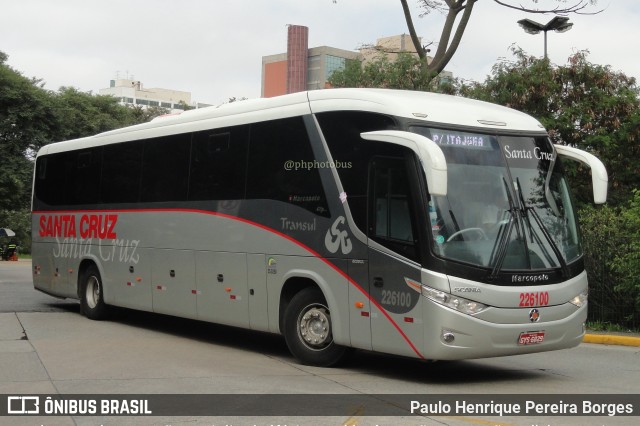 Viação Santa Cruz 226100 na cidade de São Paulo, São Paulo, Brasil, por Paulo Henrique Pereira Borges. Número da foto: #11421190.