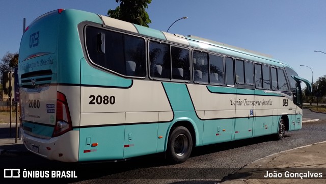 UTB - União Transporte Brasília 2080 na cidade de Brasília, Distrito Federal, Brasil, por João Gonçalves. Número da foto: #11419703.