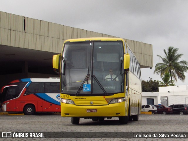 Viação Itapemirim 45815 na cidade de Caruaru, Pernambuco, Brasil, por Lenilson da Silva Pessoa. ID da foto: 11420611.