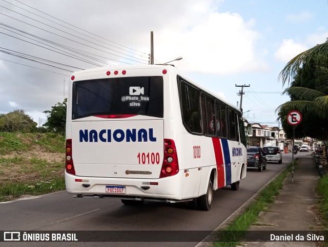 Expresso Nacional de Luxo 10100 na cidade de João Pessoa, Paraíba, Brasil, por Daniel da Silva. Número da foto: #11425780.