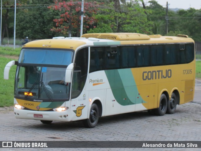 Empresa Gontijo de Transportes 17305 na cidade de João Pessoa, Paraíba, Brasil, por Alesandro da Mata Silva . Número da foto: #11425499.