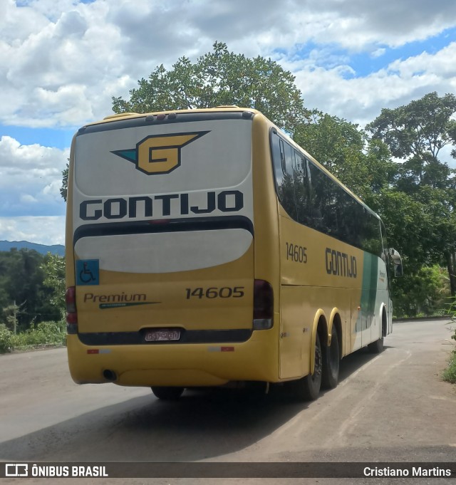 Empresa Gontijo de Transportes 14605 na cidade de Montes Claros, Minas Gerais, Brasil, por Cristiano Martins. ID da foto: 11422974.