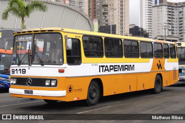 Viação Itapemirim 9119 na cidade de Barueri, São Paulo, Brasil, por Matheus Ribas. ID da foto: 11425396.