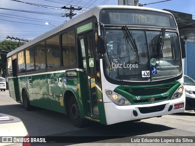 Viação VG B31159 na cidade de Rio de Janeiro, Rio de Janeiro, Brasil, por Luiz Eduardo Lopes da Silva. Número da foto: #11424585.