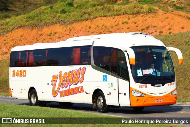 Venus Turística 2420 na cidade de Aparecida, São Paulo, Brasil, por Paulo Henrique Pereira Borges. ID da foto: 11425034.