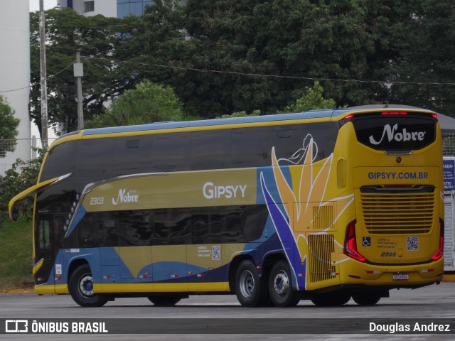 Nobre Turismo 2303 na cidade de Goiânia, Goiás, Brasil, por Douglas Andrez. Número da foto: #11425890.