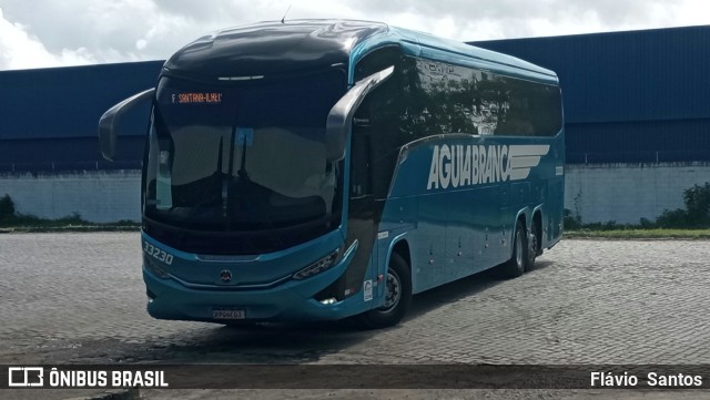 Viação Águia Branca 33230 na cidade de Cruz das Almas, Bahia, Brasil, por Flávio  Santos. Número da foto: #11423526.