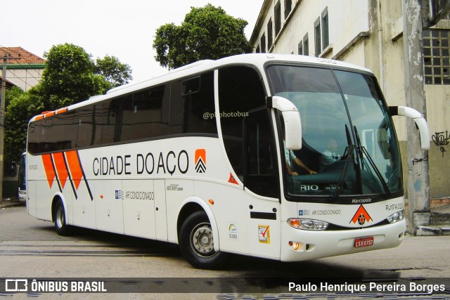 Viação Cidade do Aço RJ 174.020 na cidade de Rio de Janeiro, Rio de Janeiro, Brasil, por Paulo Henrique Pereira Borges. Número da foto: #11425120.