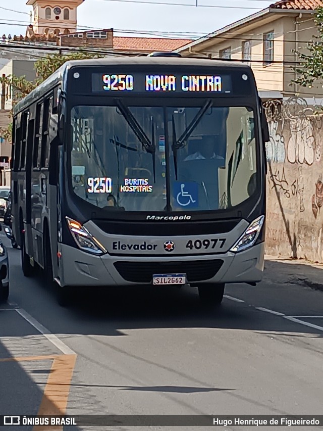 Viação Anchieta 40977 na cidade de Belo Horizonte, Minas Gerais, Brasil, por Hugo Henrique de Figueiredo. Número da foto: #11424985.