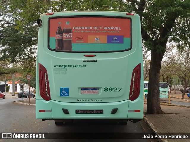 Viação Paraty 8927 na cidade de Jaú, São Paulo, Brasil, por João Pedro Henrique. Número da foto: #11424361.